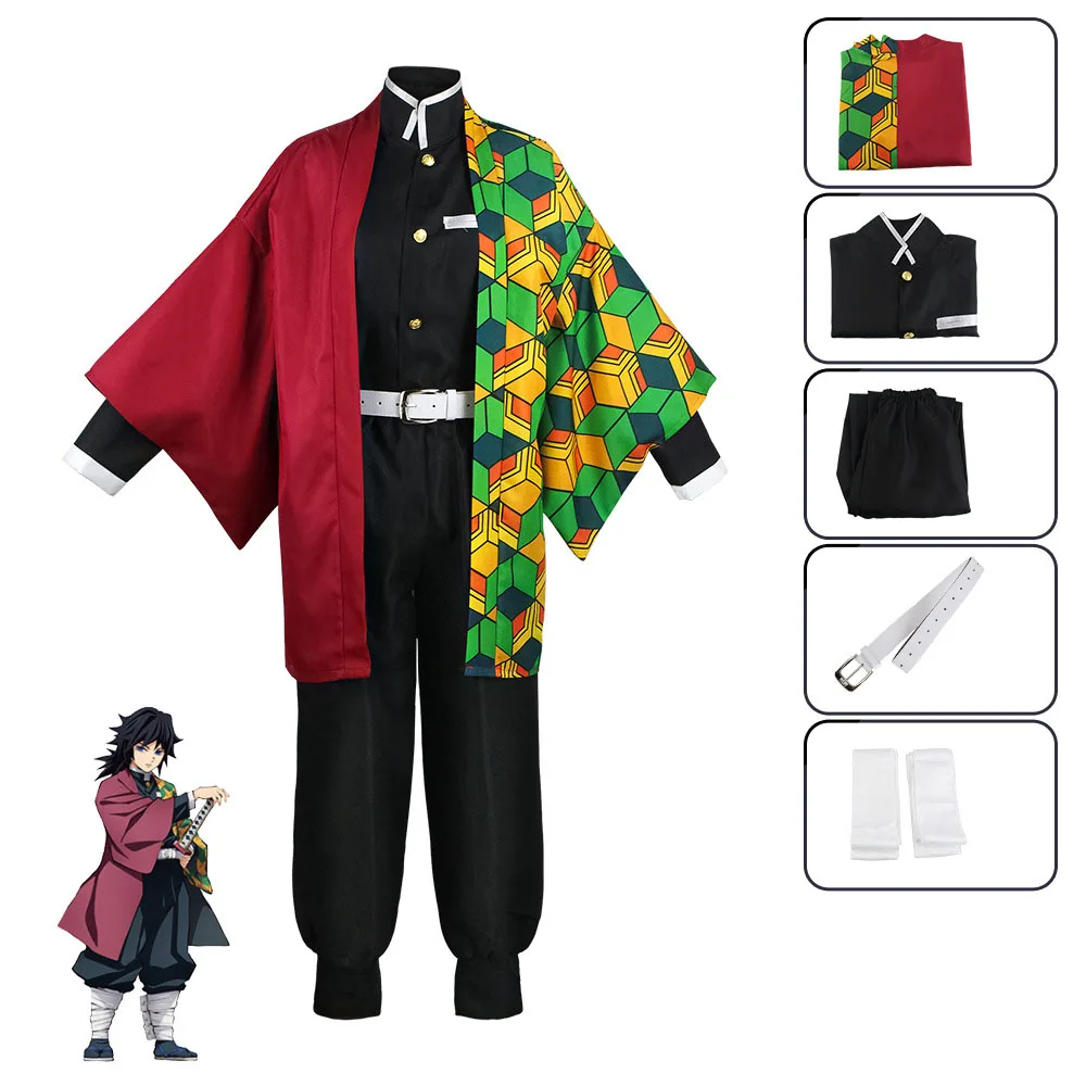 Anime Demon Slayer: Kimetsu No Yaiba Zenitsu Giyu Tanjirou Kamado Nezuko  Cosplay Women Kids Men Kimono Uniform Cosplay Costume| Alibaba.com