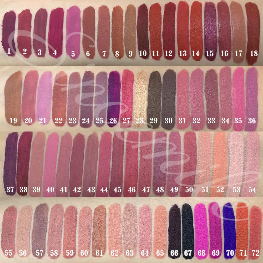 Lip Gloss with Led Light and Mirror Private Label Lipstick  Liquid Shiny Colors