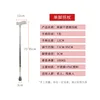 Single-leg stainless steel T-shaped