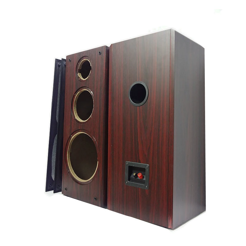 Oem Odm 8 Inch Bookshelf Wood Speaker Box Empty Case Audio Enclosure