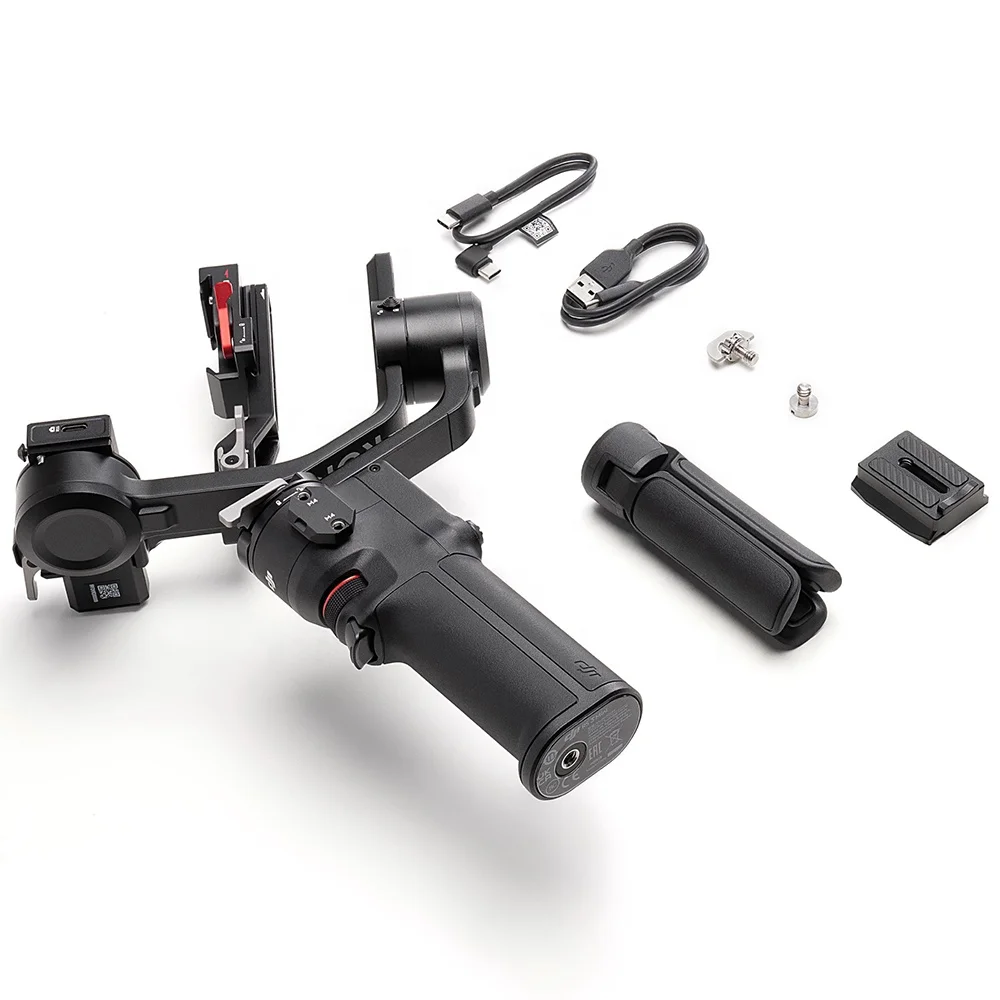 DJI RS 3 Miniカメラスタビライザー 軽量3軸支持 A7+24-70mm F2.8 GM