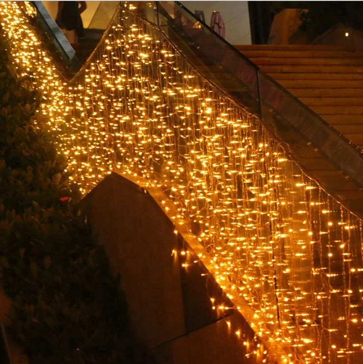 6M/10M LED Eiszapfen Lichterkette - 120-800 LEDs, Warm/kühl/blau, Wasserfest Mit Timer