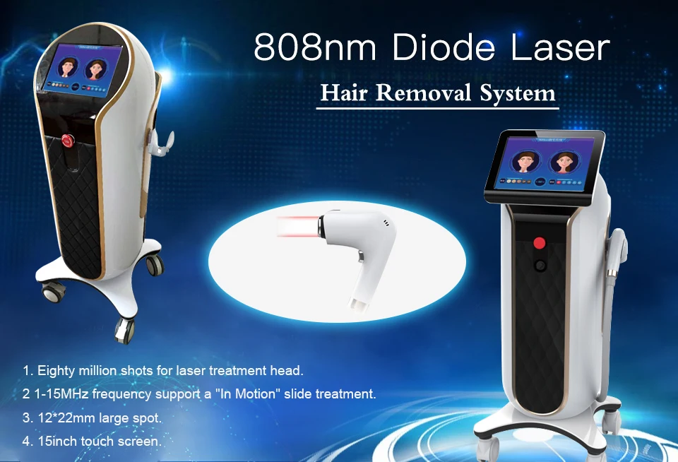 755 808 1064 Diode Hair Remover Laser Machine laser diode price commercial laser hair removal machine