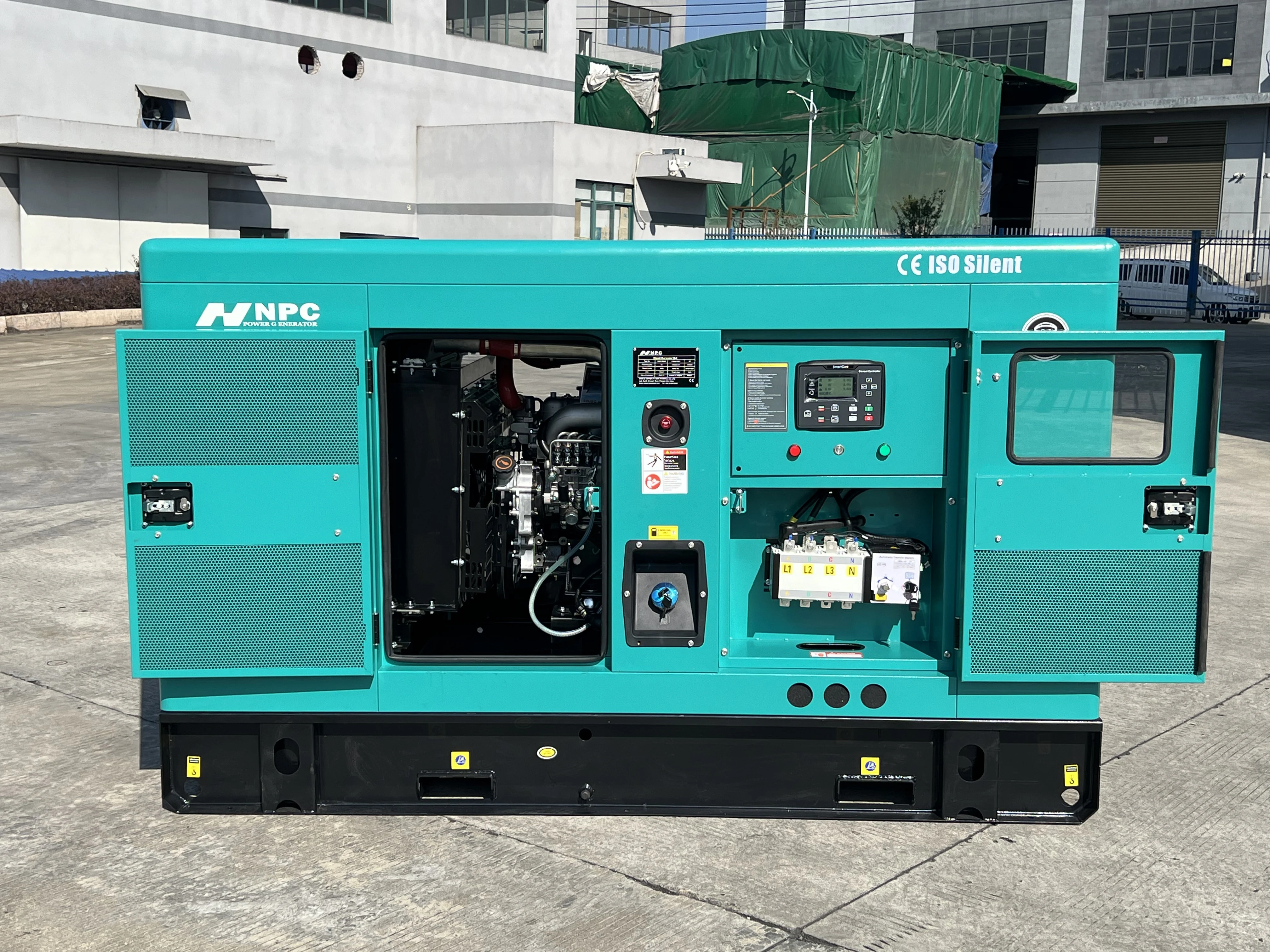 NPC Cummins Weichai ISUZU diesel Generator Set for 20kva 30kva 40kva 50kva 60kva 80kva 100kva Silent diesel Electric Generator