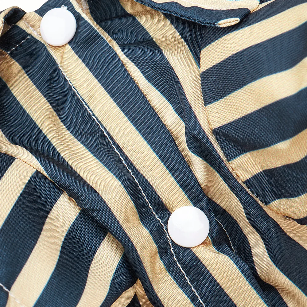 Pet Clothes Striped Shirt British Temperament cat Clothes Cross-border Source Manufacturers Wholesale Dog Clothes supplier