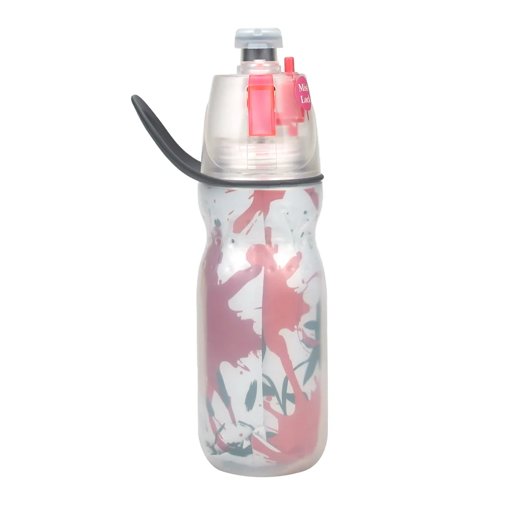 570ml Sport Water Bottle Outdoor Travel Shaker Leak-Proof Waterbottle  Healthy Plastic Sports Cute Kids Baby Student Water Bottle