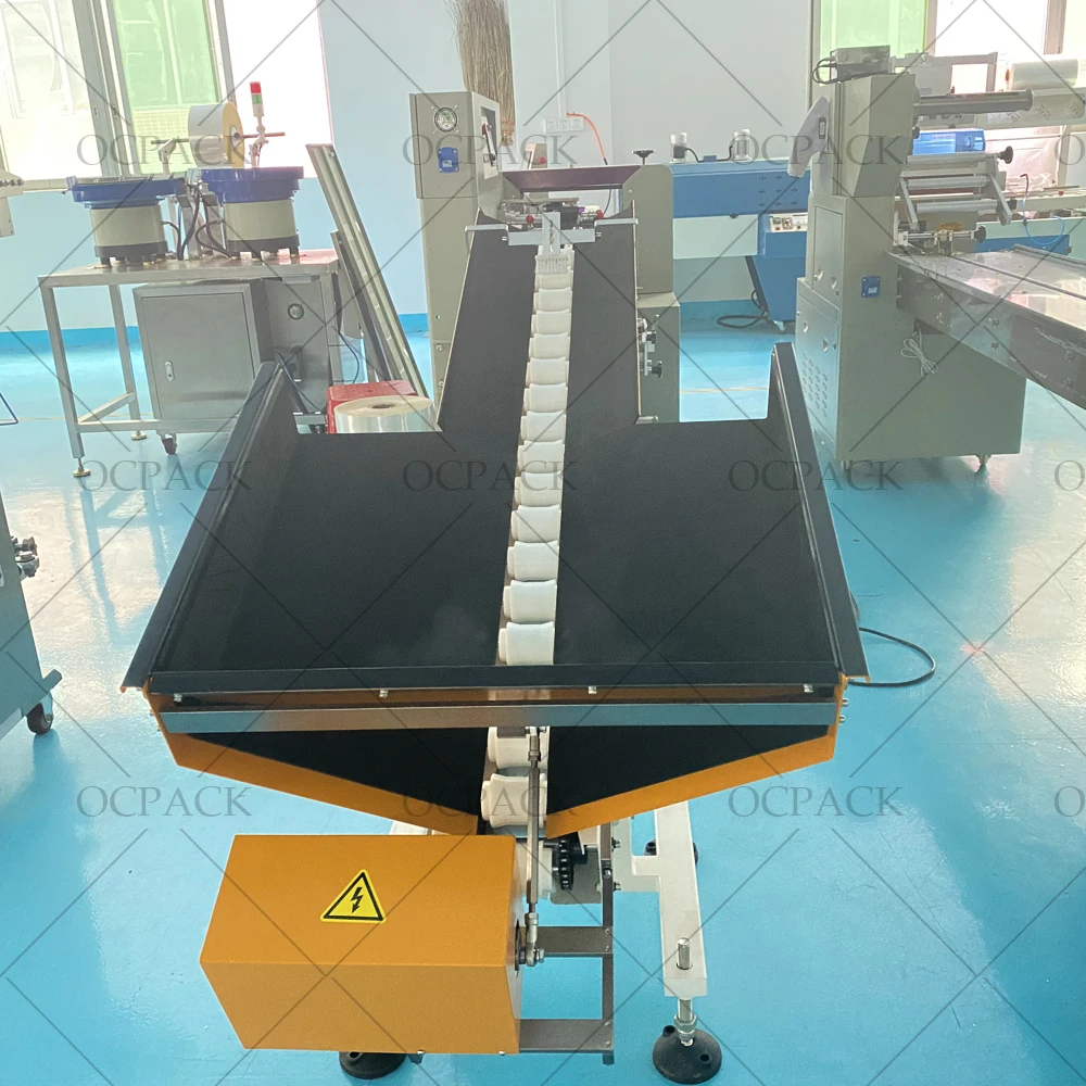 Automatic Fruit Persimmon Packing Machine for Tangerine Lemon Orange Flow Packing Machine