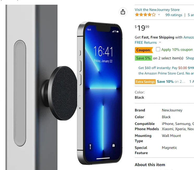 Patent New Arrival 2023 Products Phone Holder Gym