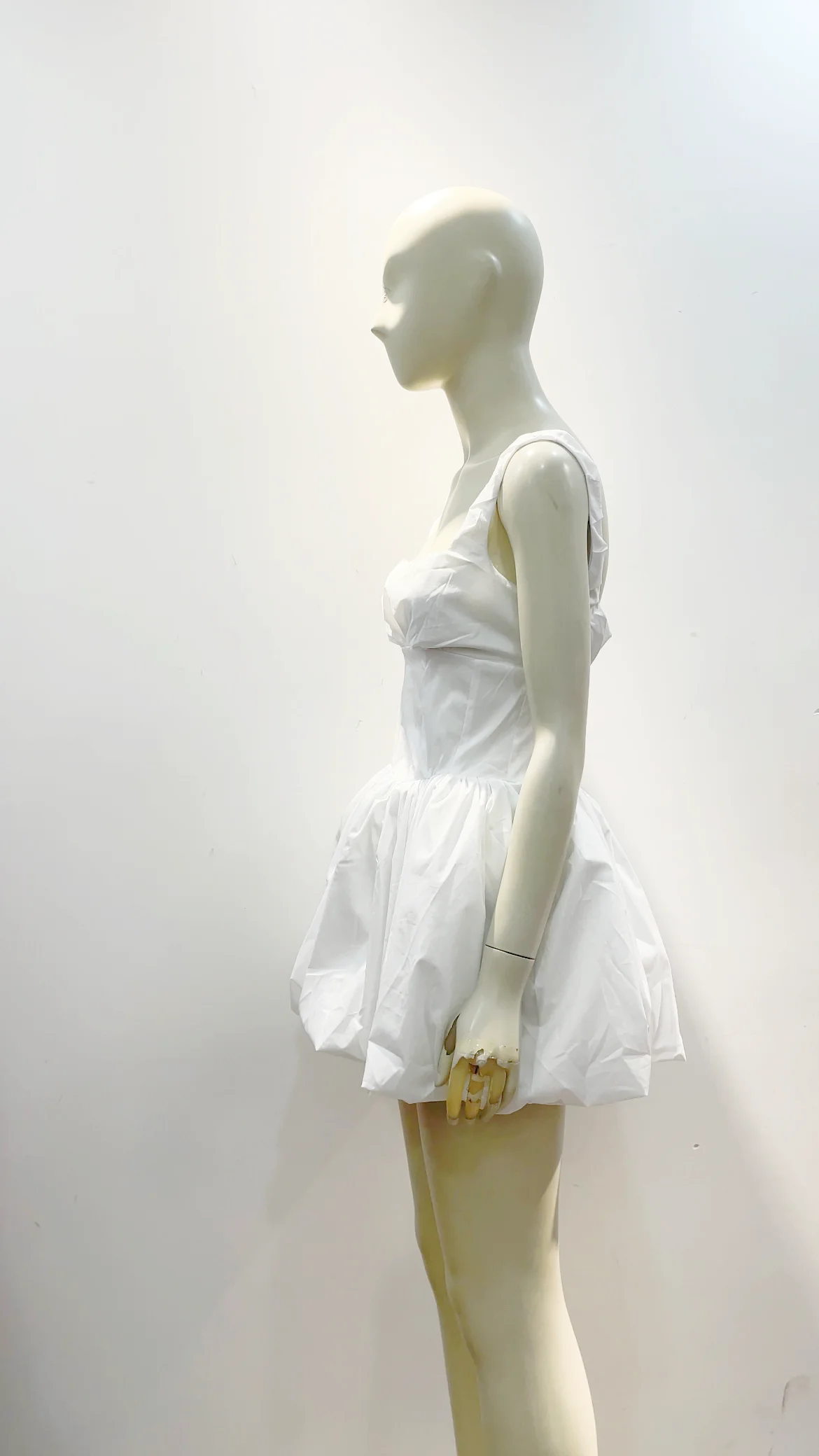 SB2937 Fashion Square Collar a Line Birthday Dress Women Sleeveless Mini  Classy Dresses Summer Stylish