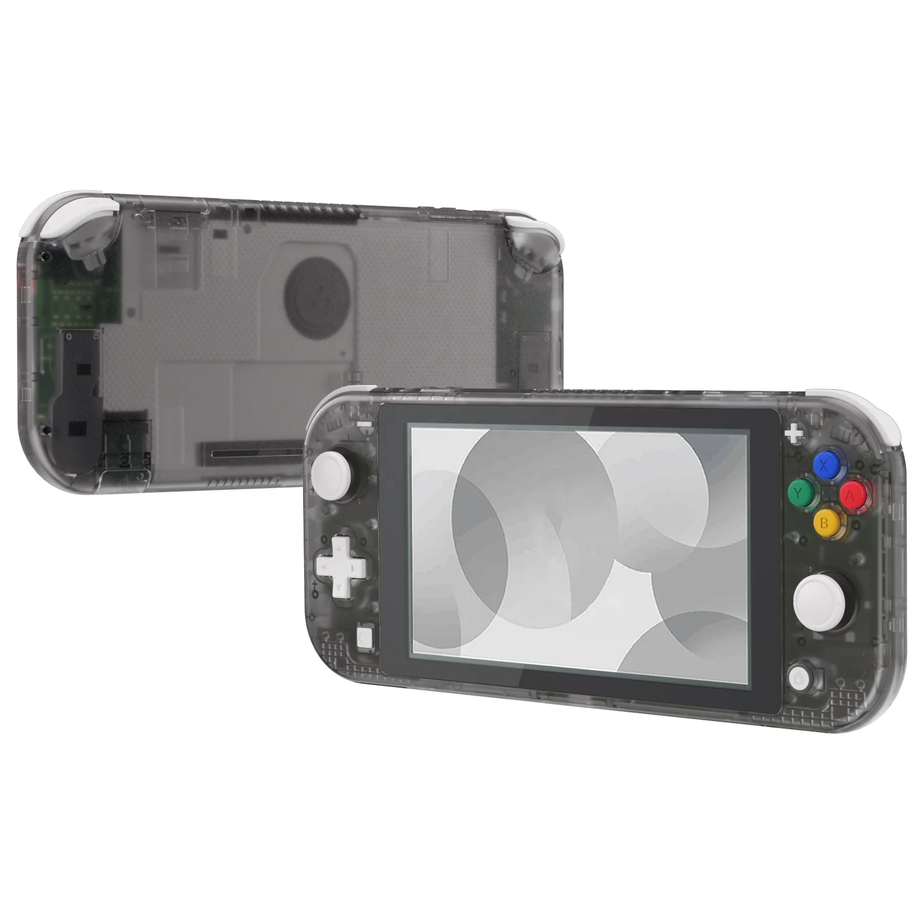 Nintendo Switch Lite 用クリアブラック交換シェルケース