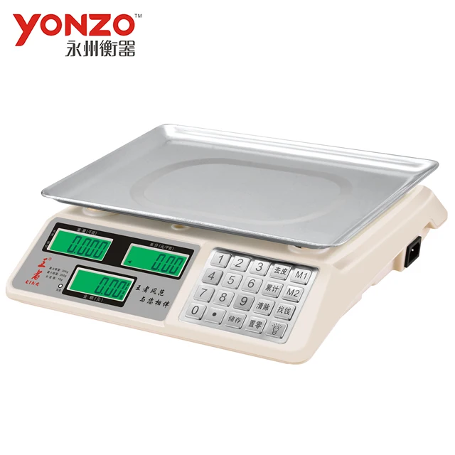 Electronic Price Computing Scale Balanza Electronica Precio with Pole