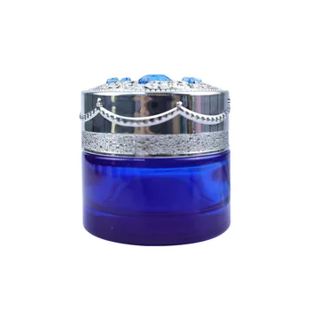 wholesale luxury glass bottle cream jars empty product packaging cosmetic container