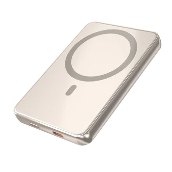 Magnetic Wireless Charging Bank Ultra-Thin 10000mAh Cross-Border 20W Output Power Type-C Interface Plug