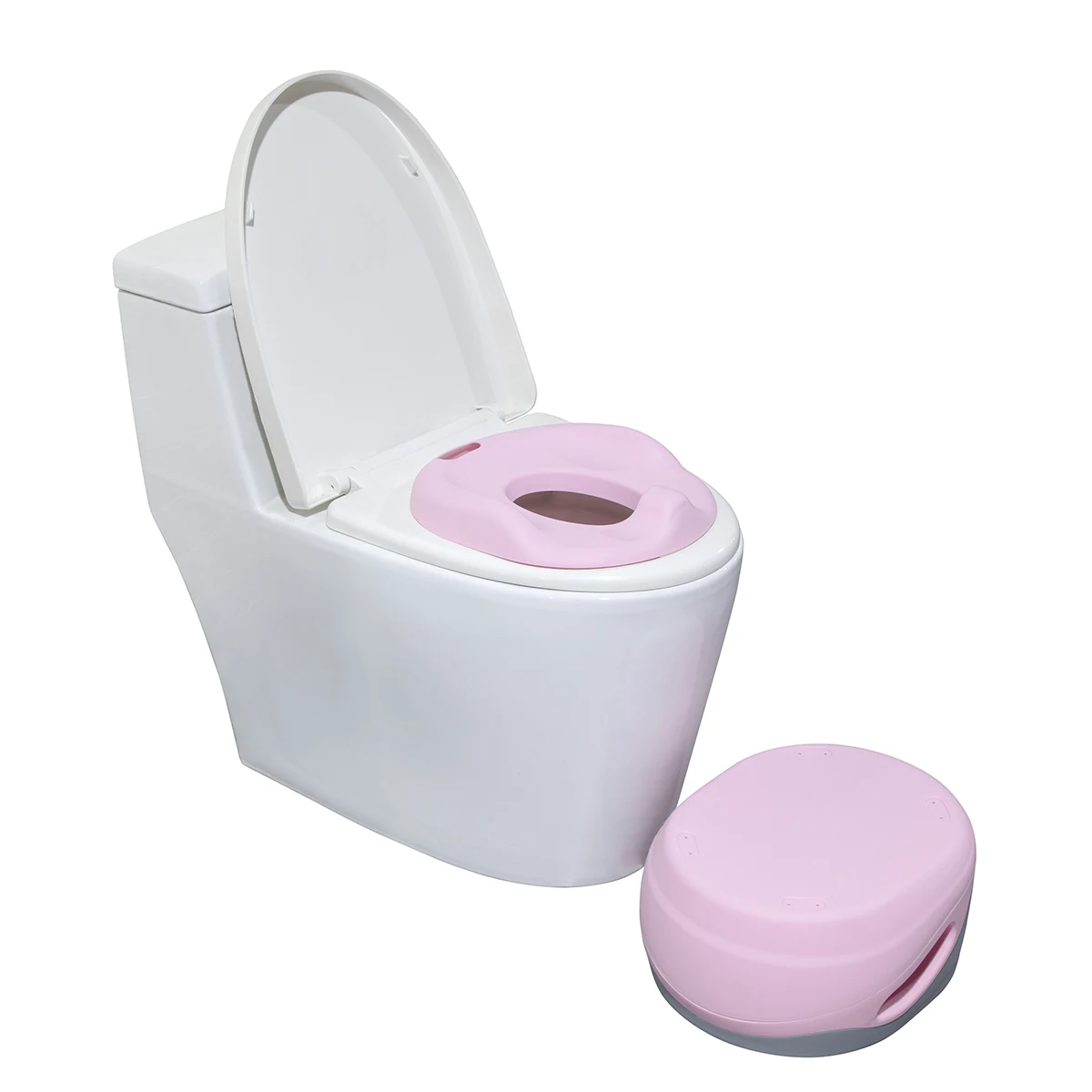 Multifunction 3 In 1 Potty System Potty Chair Toilet Trainer Seat Step ...