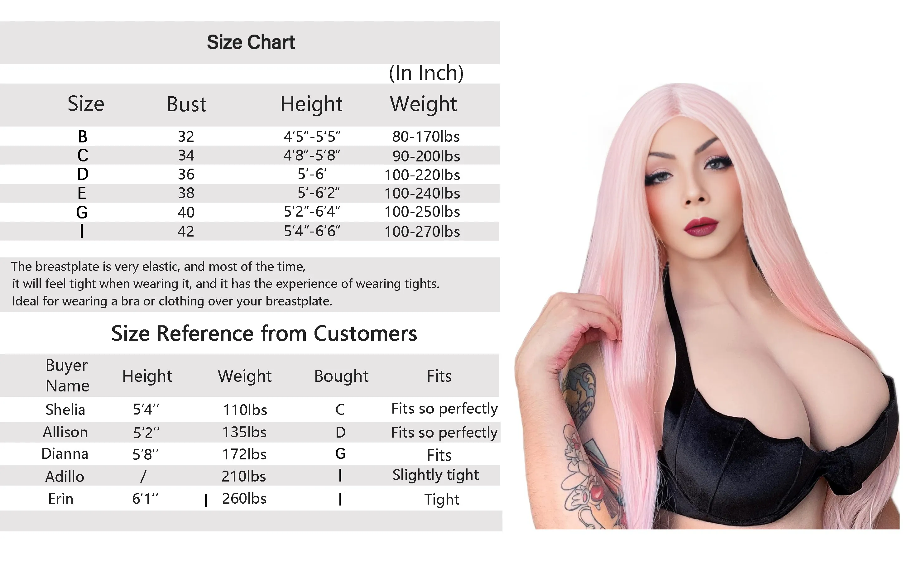 Silicone Breast Forms Breastplates Fake Breasts for Crossdressers B-C-D-E-G Cup Silicone Filled Breast Plate for Drag Queen