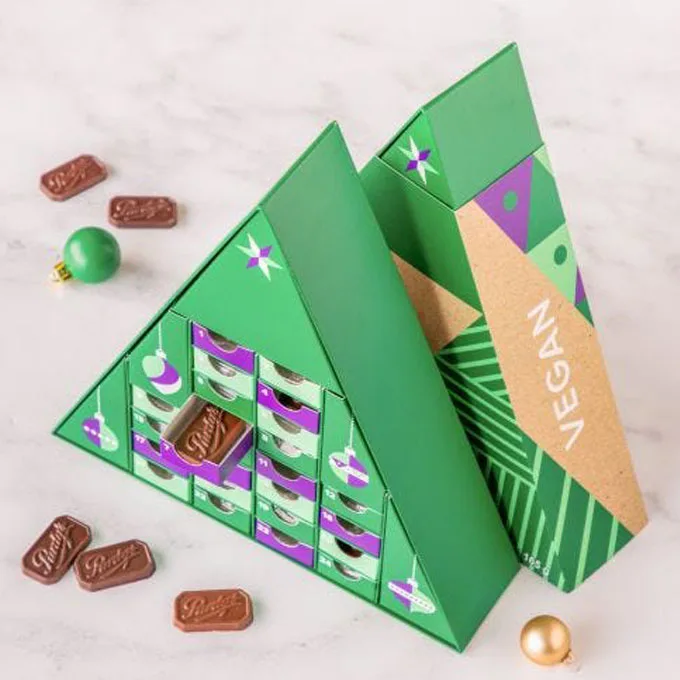 Ramadan Green Paper boîte cadeau Calendrier de l'Avent 24 jours aveugle  Boîte papier de luxe emballage alimentaire emballage boîte à chocolats  boîte à jouets Boîte à cosmétiques - Chine Chine Vente en