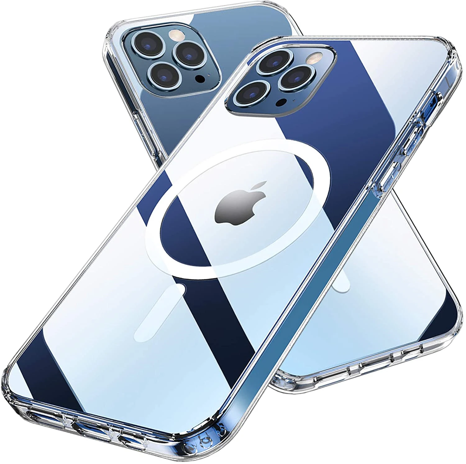 2023最新款magsafe无线充电盒适用于iphone 15 14 13 12 11 Pro Max防震透明盖 Buy 适用于