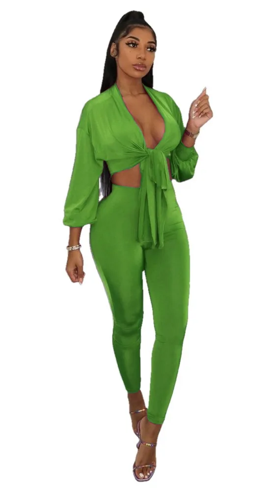 Neon Two Piece Outfits Women  2 Piece Tracksuit Women Neon - Two