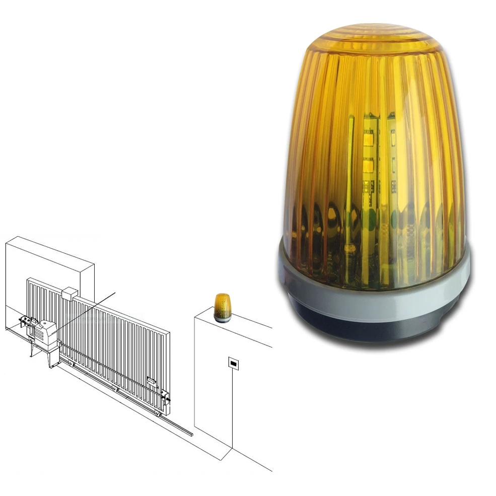 F5000 Small Alarm Flash Lamp for Lockmaster Gate Opener Operator