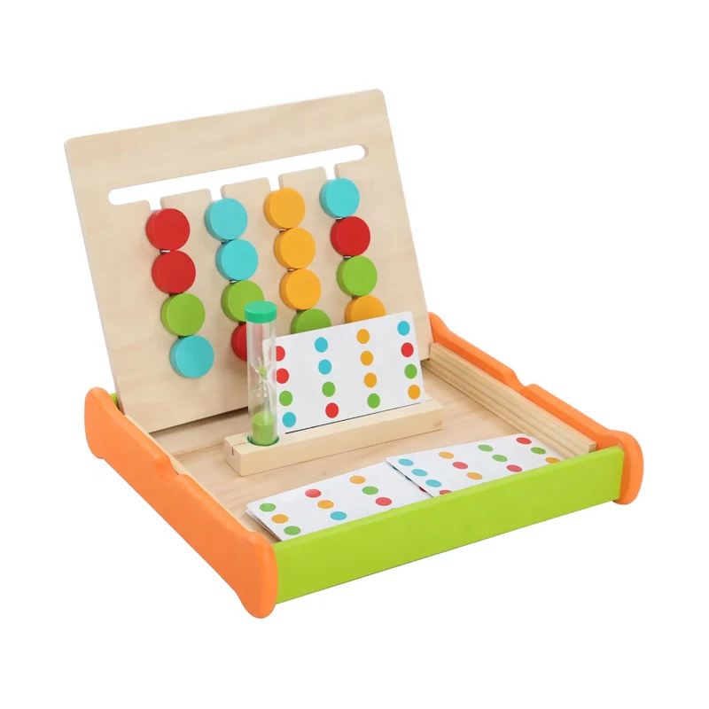 Game Logical Reasoning Training Children Wooden Educational Montessori Kids Toys 