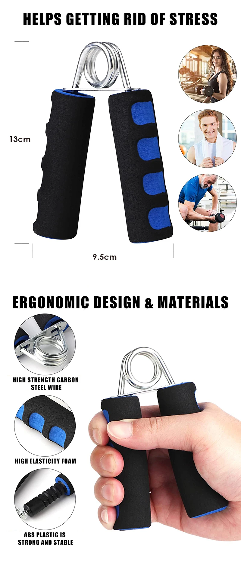 筋トレ ハンドグリップ エキスパンダー トレーニング機器 筋トレ ハンドグリップ エキスパンダー トレーニング機器