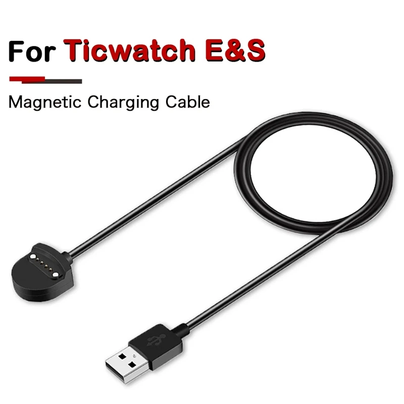 USB Charger for Ticwatch Pro5 Pro3 Prox E3 Smart Watch