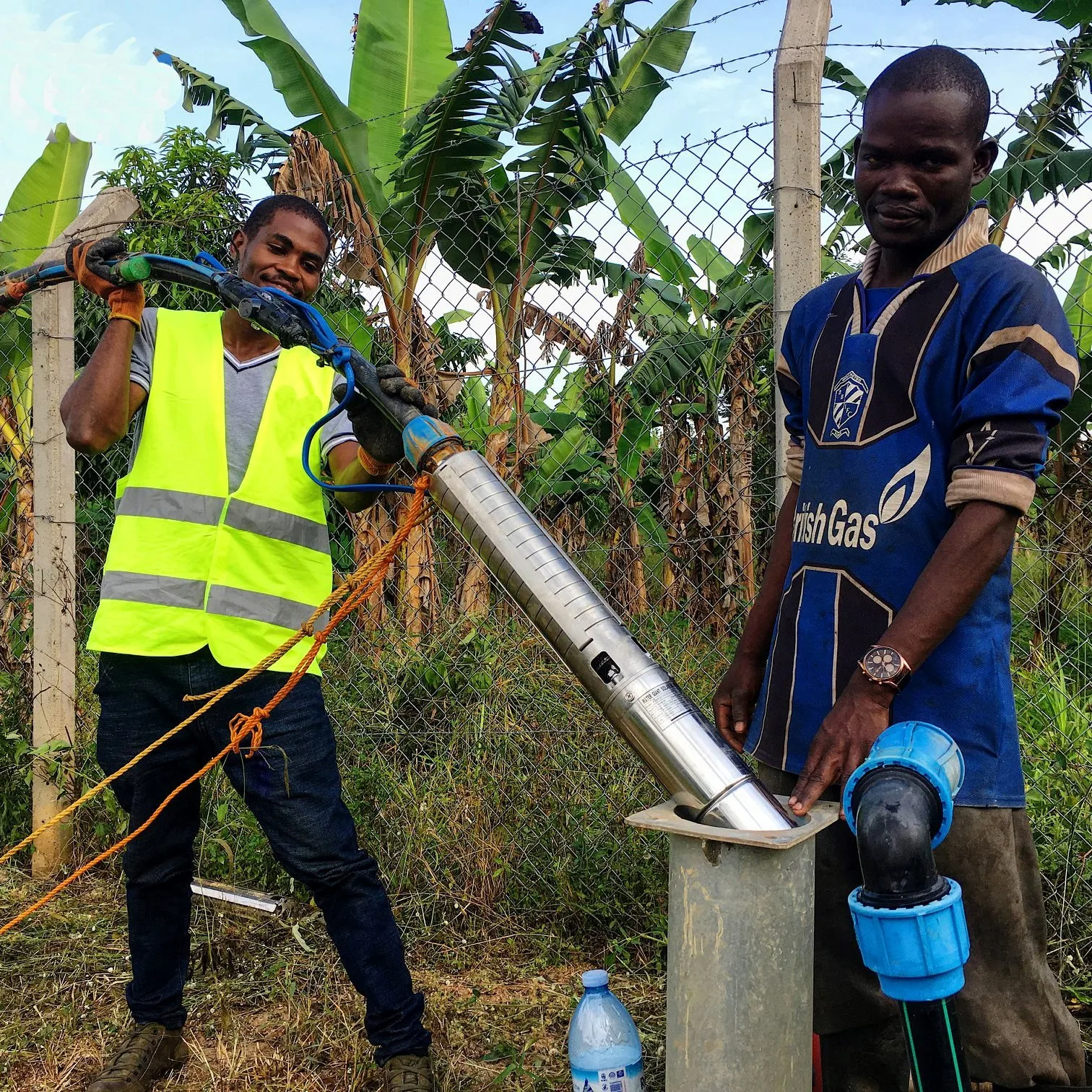 Погружной насос с двигателем постоянного тока Jilu 3in из нержавеющей стали для орошения сельского хозяйства
