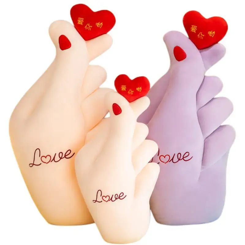 Factory Sale Creative Finger Heart Plush Toy Support Custom Festival  Decoration Company Gift - Buy Factory Sale Creative Finger Heart Plush  Toy,Support Custom,Festival Decoration Company Gift Product on 