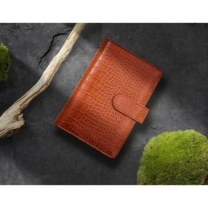 2026 Wholesale Custom Planners A6 Pu Leather Organizer Budget Binder With Cash Envelopes Customized Planner Budget With Stickers