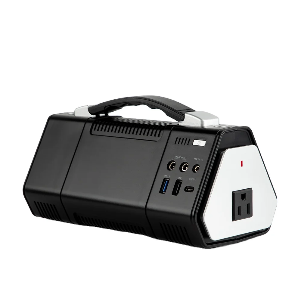 Китайский завод, новый дизайн, портативный источник питания UPS, 100 Вт, портативная электростанция, 155WH, блок питания с литий-ионной батареей 3,7 В, 42 Ач