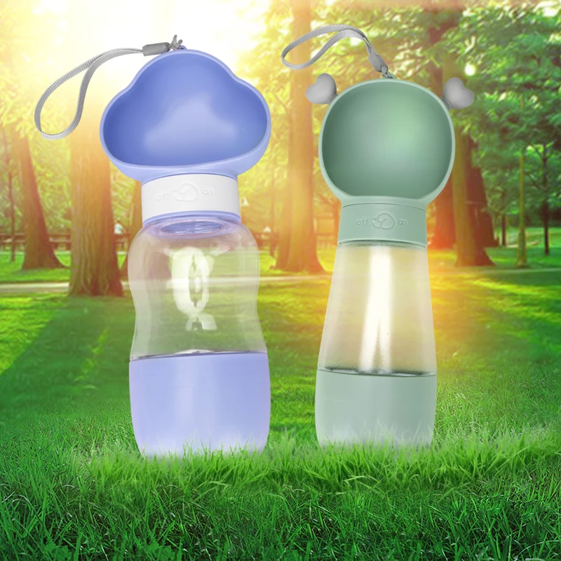 Shurui Pet Portable Dog Bottle Dispenser Pet Kettle Water Bowl Dog