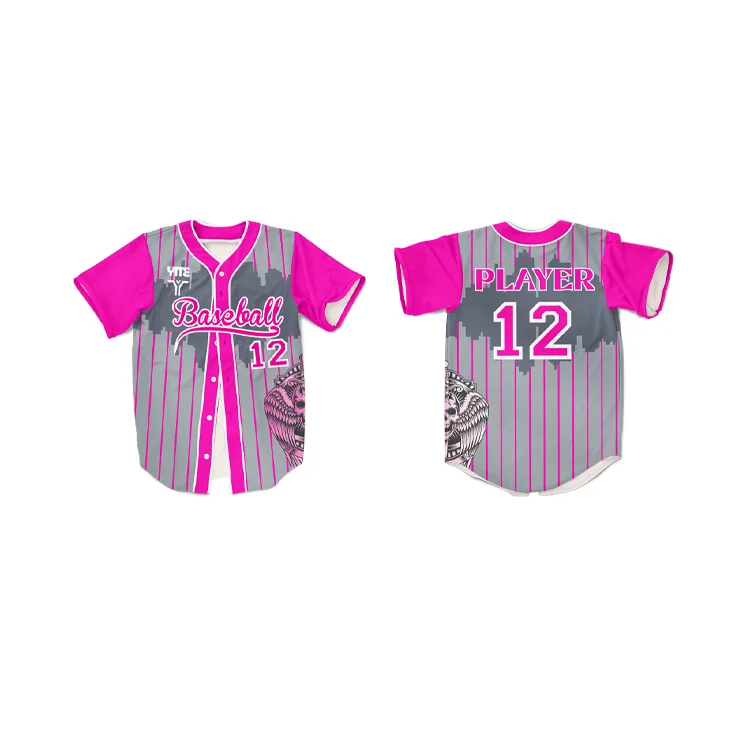 Polyester Mexico Baseball Jersey 2025 New Sublimation Baseball Jerseys  Quick Dry Breathable Kids Baseball Uniforms