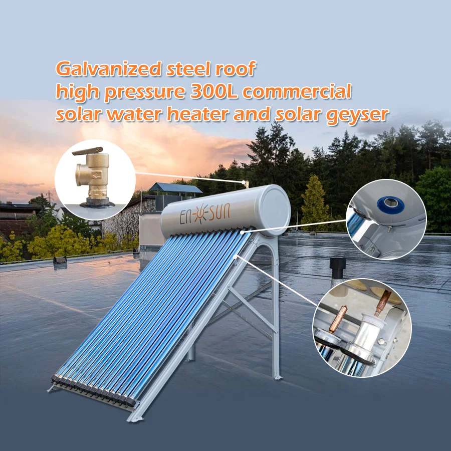 High Pressure Convert Electric Geyser To Solar Conversion Of