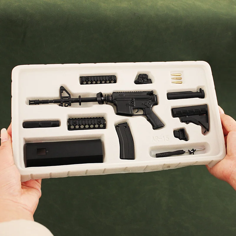 精巧1/3スケール　ミニチュア模型　AR15 M4 精巧1/3スケール ミニチュア模型 AR15 M4 TG Miniature AR15 Toy