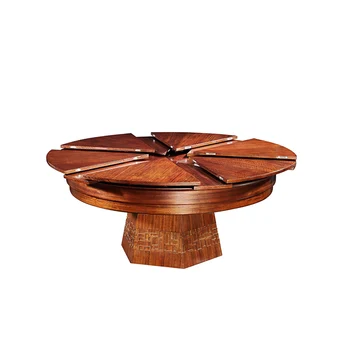 COOMO Dino dining table new Chinese style retractable dining table circular dining table restaurant combination