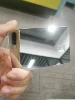espejo plateado