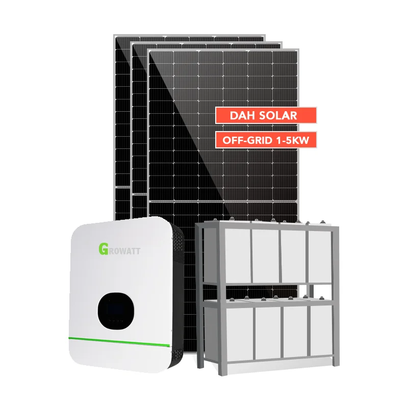 Home Mini Solar Power System 1Kw 3Kw 5Kw Off Grid Solar Panel Power System For Home