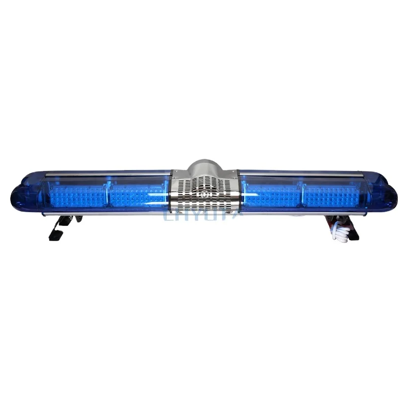 Blue Strobe Aurora Led Flashing Warning Ambulance Led Light bar for Emergency Vehicle with Siren Speaker 2023 Ambulance Siren