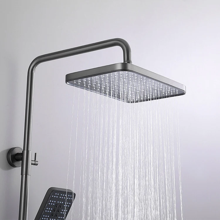 Juego de mezclador completo de ducha para baño frío y caliente