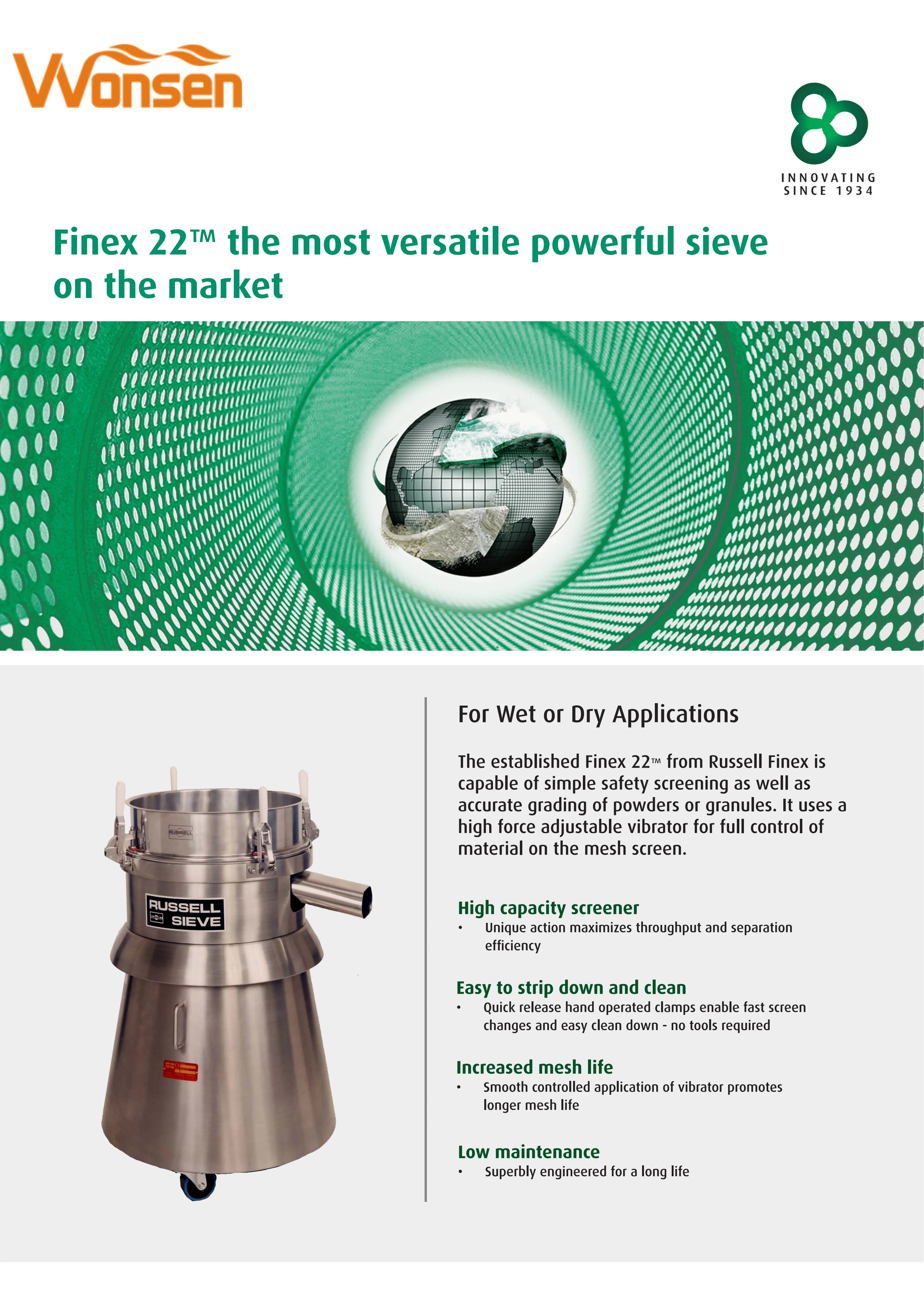 Ultrasonic Sieving Machine