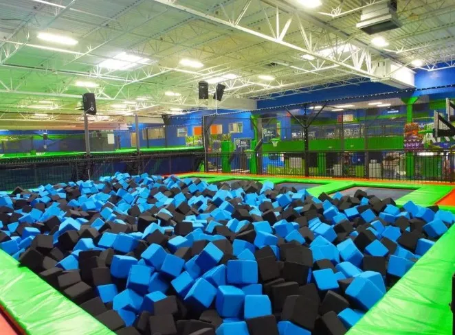 Indoor Trampoline Jumping Sponge Foam Pit