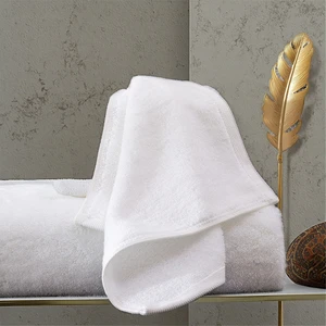 Luxury 100% Cotton Woven Solid Spa Bath Towel Set Custom Logo Hotel Use Soft Absorbent Hypoallergenic Durable Gift Premium Adult