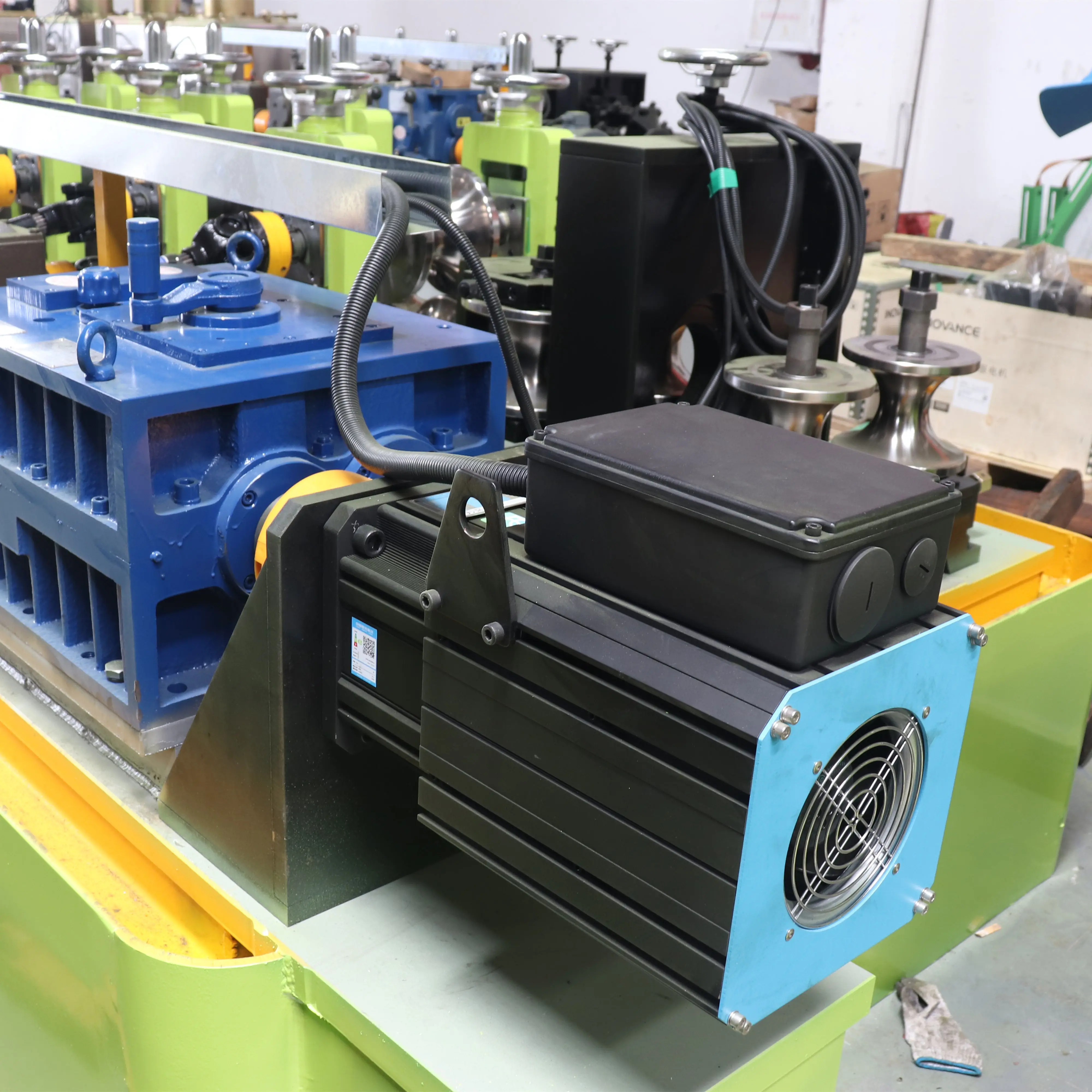 Automatic Longitudinal Welded Stainless Steel Seam Ss Tube Making Pipe Machine Plant Production Line Price Hot Sell Uzbekistan