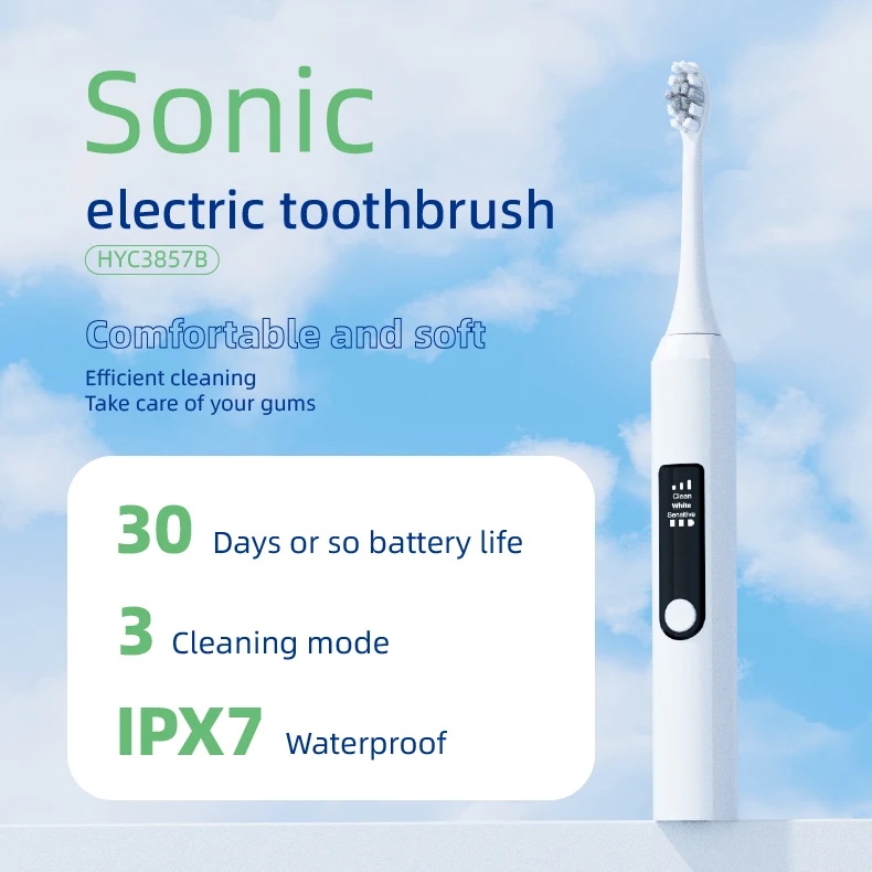 Deep Clean Whitening Long Term Battery Efficiency Rechargeable Dental Care Sonic Electric Toothbrush details