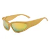 Pellicola gialla verde colorata con telaio in oro C12