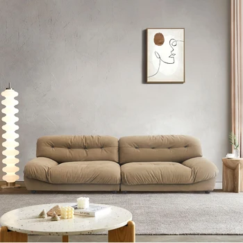 Latest Design Modern Living Room Couch Nordic Soft Luxury Sofa and Couch