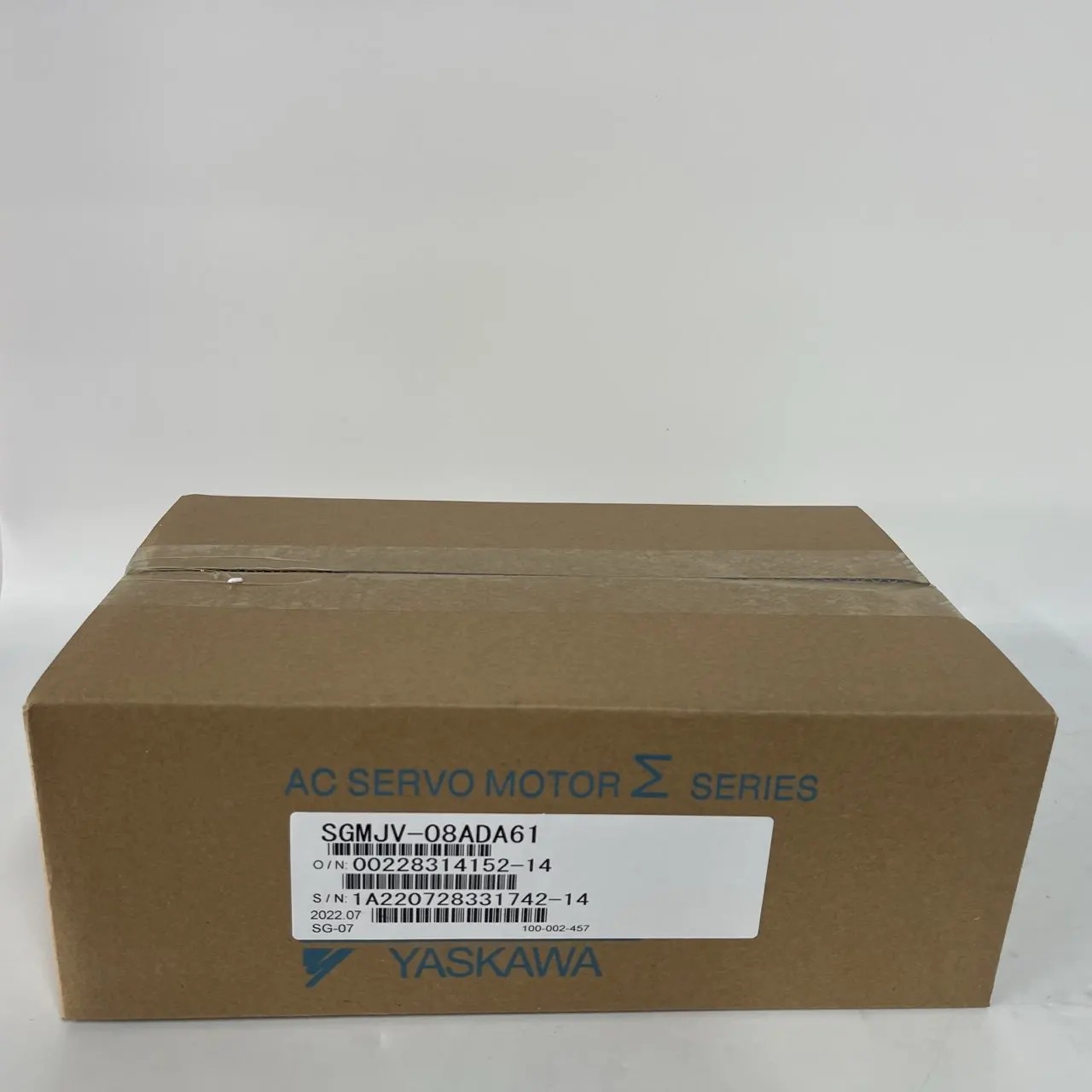 Yaskawa AC Servo Motor (Σ Series) SGMJV-08ADA61 Yaskawa AC Servo Motor (Σ Series) SGMJV-08ADA61