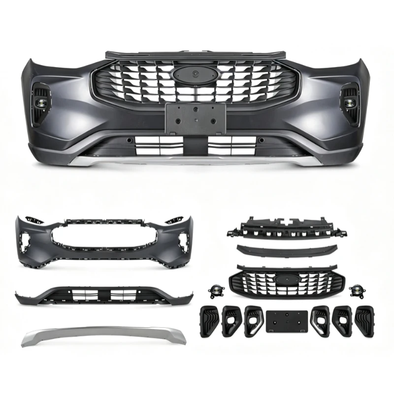 OEM Front Bumper Kit Exterior Trim Impact Strip Hardware Included for Ford Escape 2023-2026