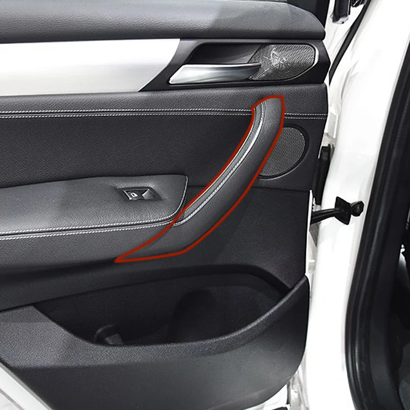 Silber Abdeckung Dekor Für BMW X3 F25 11-17 Tür Teile Hauptantrieb Zubehör  Heiß