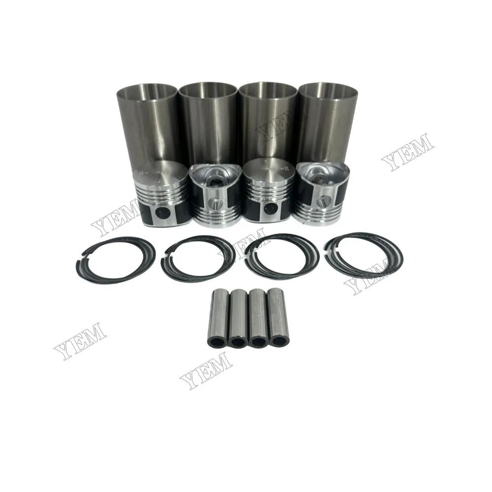 Cylinder Liner Kit Suitable for Mitsubishi K4C Universal Engine Parts 3